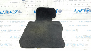 Front left interior mat BMW 3 F30 12-18 black cloth, for cleaning