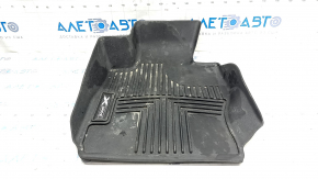 Floor mat front left BMW 3 F30 12-18 rubber black, X drive