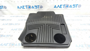 Floor mat front left BMW 3 F30 12-18 rubber black, X drive