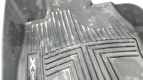 Floor mat front left BMW 3 F30 12-18 rubber black, X drive