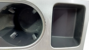 Cup holders panel VW Passat b7 12-15 USA gray, type 2, worn