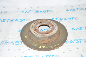 Rear right brake disc Ford Ecosport 18-19 FWD FWD 270/10 mm, rusty