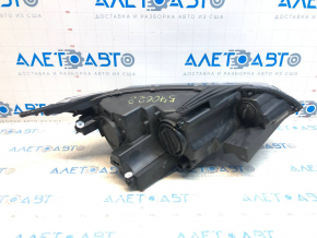 Headlight front left naked Chevrolet Volt 16 - scratches, cracked housing and mount