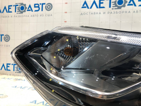 Headlight front left naked Chevrolet Volt 16 - scratches, cracked housing and mount
