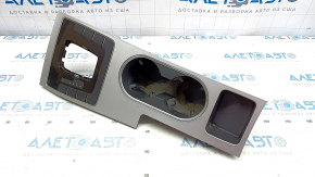 Cup holders panel VW Passat b7 12-15 USA gray, type 2, scratch