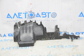 Right radiator deflector VW Golf 15- 1.8T crack