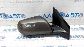 Side mirror right Honda CRV 12-14 prerest, 5 pins, brown, scratches