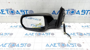 Side mirror left Honda CRV 12-14 prerest, 5 pins, brown, scratches