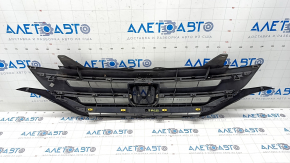 Radiator grill assembly Honda CRV 12-14 prerest, with emblem, sand, bumps