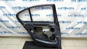 Bare rear left door BMW 3 F30 12-18 graphite B39, painted 0.3, bumps