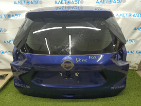 Naked tailgate with glass Nissan Rogue 14-20 blue RBY, scratch on glass