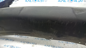 Bare front bumper Nissan Rogue 17 - blue, scratches, broken mount