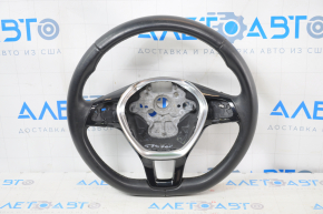 Naked steering wheel VW Golf 15 - leather, dry cleanable, scuffs