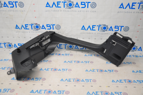 Upper right arch trim VW Golf 15-17 5d black, worn, butt