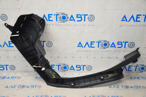 Upper right arch trim VW Golf 15-17 5d black, worn, butt