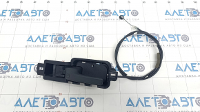 Rear seat folding lever left Honda CRV 12-16 black, with cable