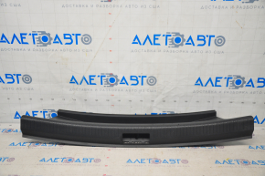 Trunk opening trim VW Golf 15-17 5d black, worn, scratches, broken fasteners