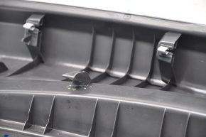 Trunk opening trim VW Golf 15-17 5d black, worn, scratches, broken fasteners