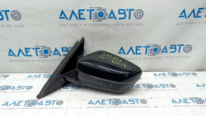 Left side mirror BMW 3 G20 19- 5 pins, turn signal, heated, auto-dimming, BSM, Shadow-Line, black