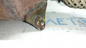 Catalytic converter upper BMW F30 12-16 N20 torn stud, torn mesh