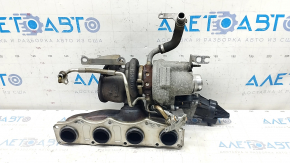 Turbine assembly with manifold BMW 3 F30 12-16 N20 73k, play of impeller of hot and cold part