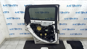 Door assembly rear left Jeep Cherokee KL 14- white PW7, butts