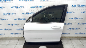 Door assembly front left Jeep Cherokee KL 14- white PW7, butt