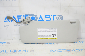 Right visor VW Golf 15-21 gray without hook