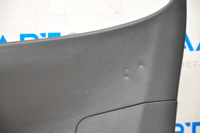 Lower boot door trim VW Golf 15-5d black, scuffs, bumps, scratches