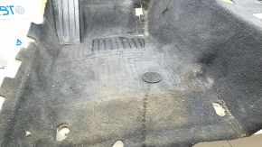 Floor covering front BMW 3 F30 12-18 black, needs cleaning, tear