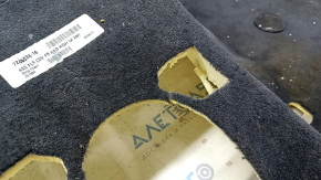 Floor covering front BMW 3 F30 12-18 black, needs cleaning, tear