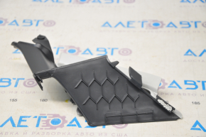 Front window trim left VW Golf 15 - black and gray, worn