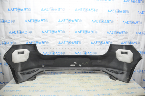 Bare rear bumper VW Golf 15-17 without parking sensors black L041 broken mount