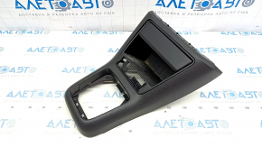 Box pocket central console VW Tiguan 09-17 black, broken guide