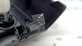 Box pocket central console VW Tiguan 09-17 black, broken guide