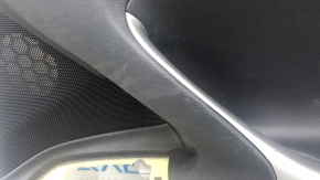 Door trim card rear right Lexus IS250 IS350 09-13 black, scratches, broken mount