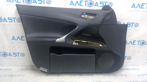 Door trim card front left Lexus IS250 IS300 IS350 09-13 black, scratches