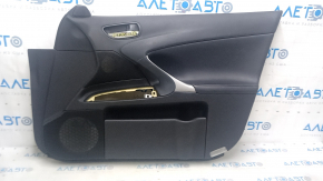Door trim card front right Lexus IS250 IS300 IS350 09-13 black, scratches