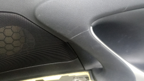 Door trim card front right Lexus IS250 IS300 IS350 09-13 black, scratches
