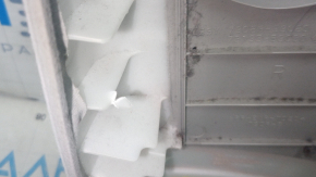 Center pillar trim upper belt right Lexus IS250 IS350 09-13 gray, broken plastic, for dry cleaning