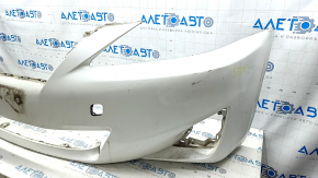 Front bumper bare Lexus IS250 IS350 11-13 white, scratches