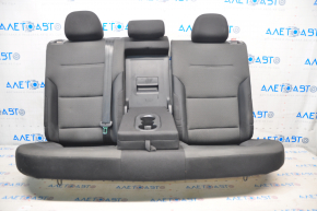 Rear row of seats 2nd row VW Golf 15 - black cloth, for cleaning