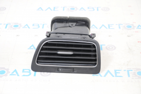 Air duct deflector right VW Golf 15 - black with chrome