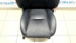 Passenger seat Lexus IS250 IS350 06-13 with airbag, electric, heating, ventilation leather black, cracks on leather