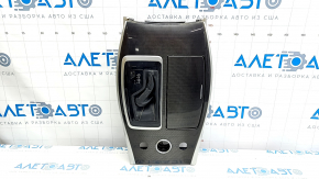 Overlay on the center console cup holder Infiniti JX35 QX60 13- gray, worn