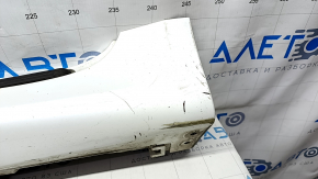Left threshold Lexus IS250 IS350 06-13 white, with seal, broken fastening, scratches, sand
