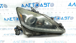 Headlight front right bare Lexus IS250 IS350 11-13 xenon, for polishing