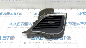 Front panel air duct deflector right Jeep Cherokee KL 19 - gray with chrome, cracked handle
