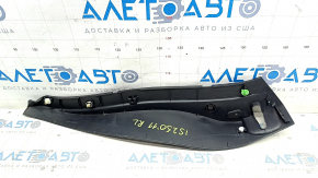 Rear left door lock trim Lexus IS250 IS350 06-13 black, scratch