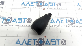 Gear knob Jeep Cherokee KL 19-23 black, rubber, worn